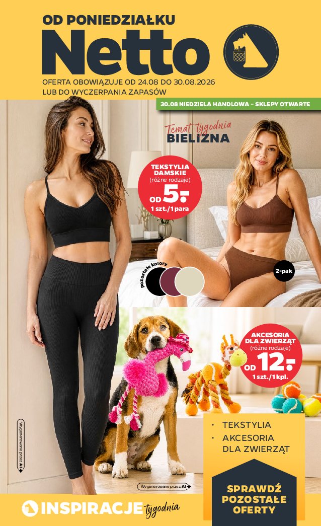 Gazetka Netto 24/08/2026 – 30/08/2026