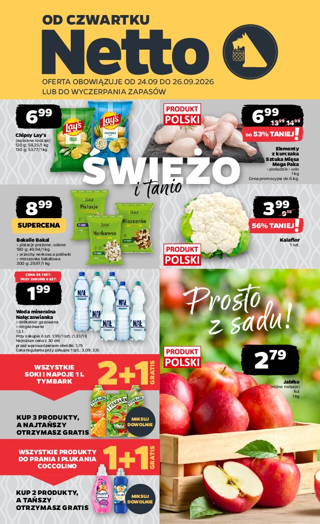 Gazetka Netto 24/09/2026 – 26/09/2026 - gazetki promocyjne str. 1