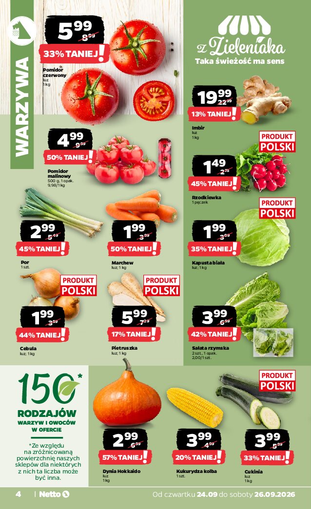 Gazetka Netto 24/09/2026 – 26/09/2026 - gazetki promocyjne str. 4