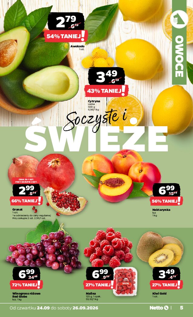 Gazetka Netto 24/09/2026 – 26/09/2026 - gazetki promocyjne str. 5