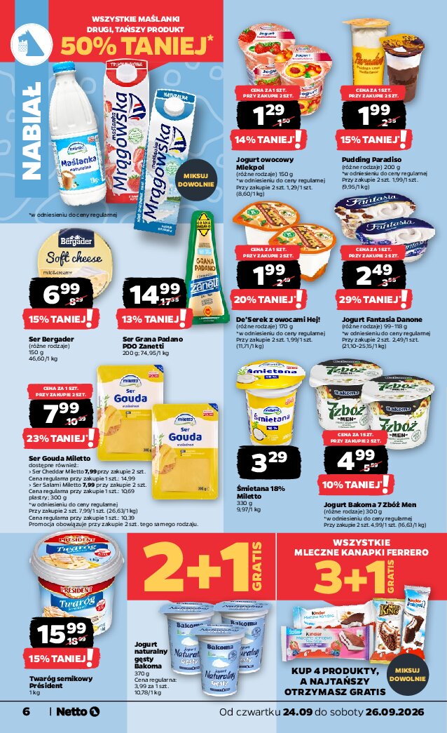 Gazetka Netto 24/09/2026 – 26/09/2026 - gazetki promocyjne str. 6
