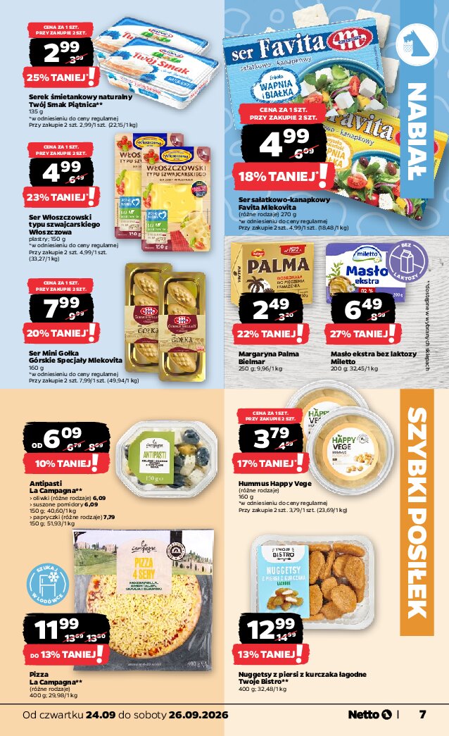 Gazetka Netto 24/09/2026 – 26/09/2026 - gazetki promocyjne str. 7