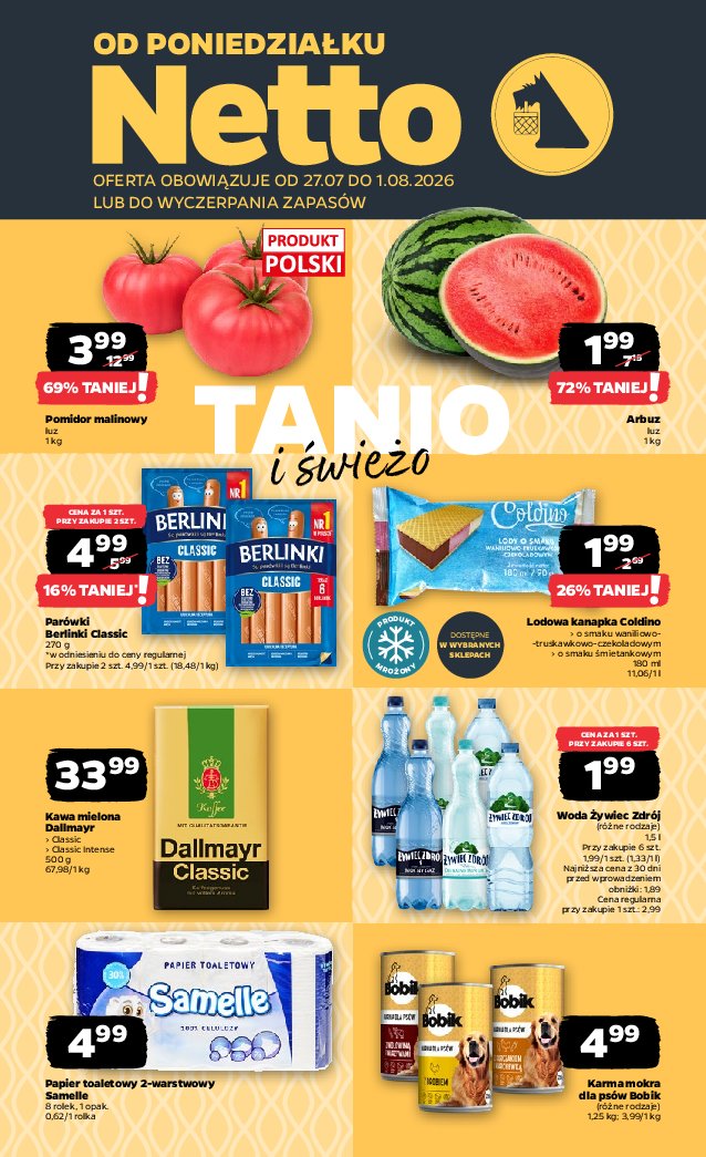 Gazetka Netto 27/07/2026 – 01/08/2026