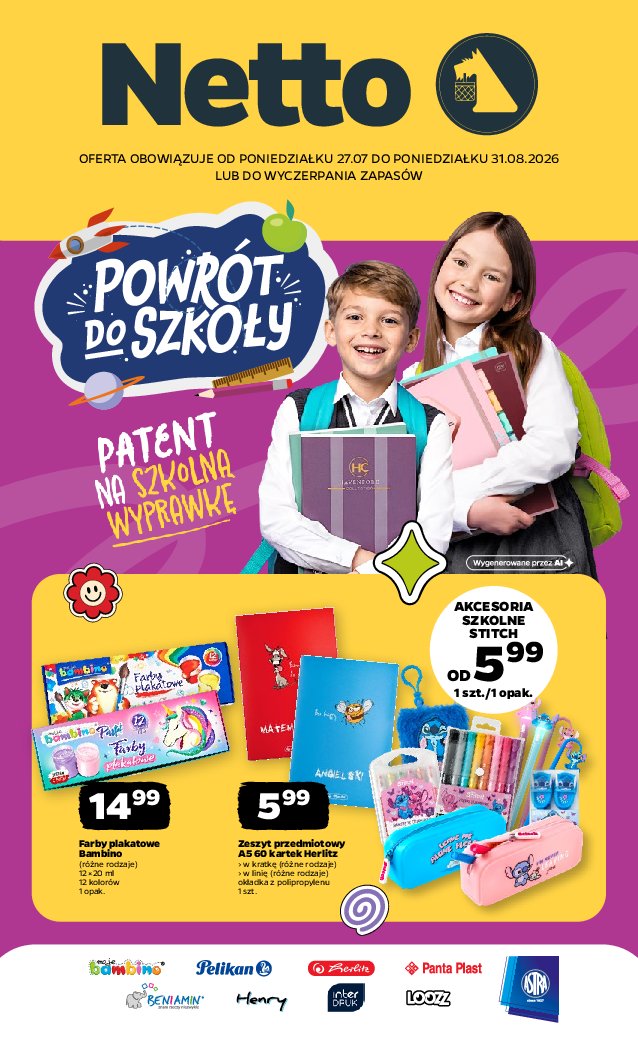 Gazetka Netto 27/07/2026 – 31/08/2026 - strona 1