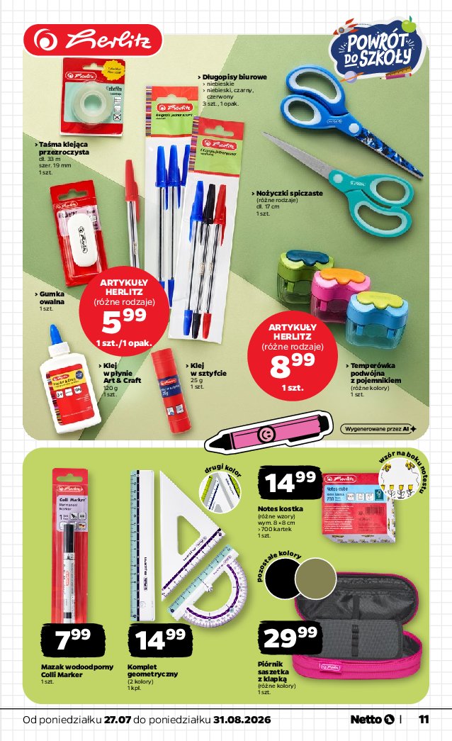 Gazetka Netto 27/07/2026 – 31/08/2026 - strona 11
