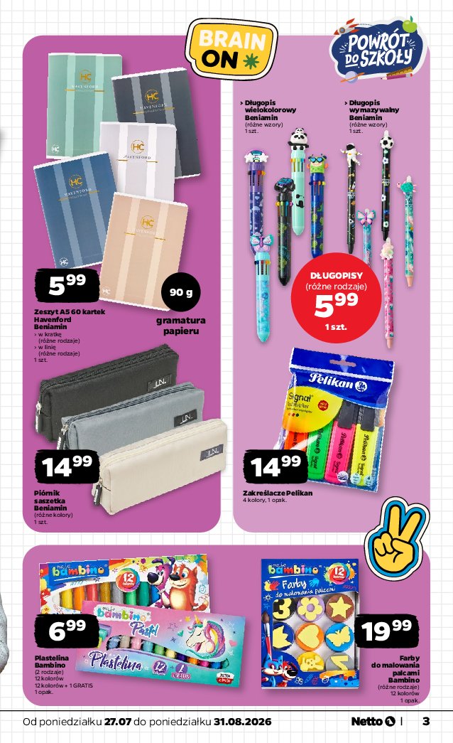 Gazetka Netto 27/07/2026 – 31/08/2026 - strona 3