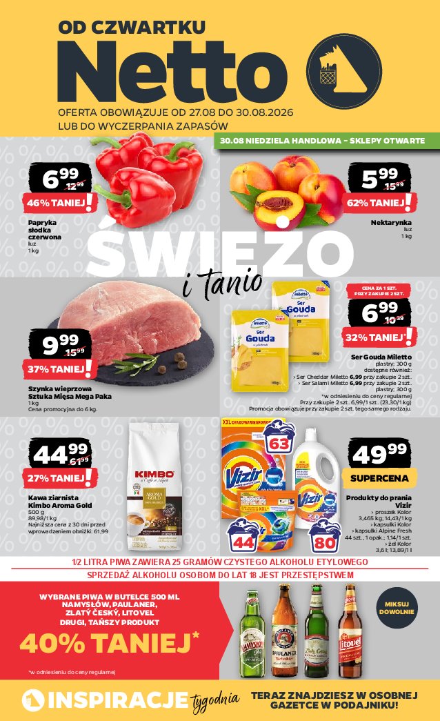 Gazetka Netto 27/08/2026 – 30/08/2026
