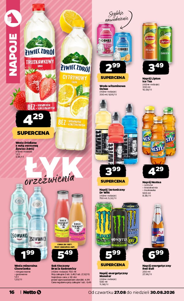 Gazetka Netto 27/08/2026 – 30/08/2026 - strona 16