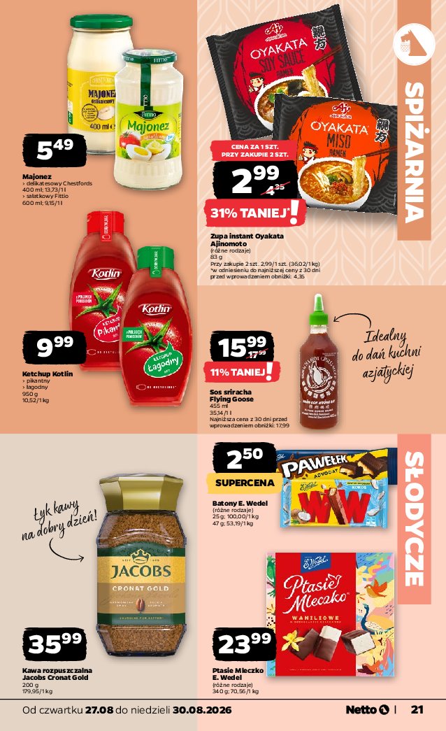 Gazetka Netto 27/08/2026 – 30/08/2026 - strona 21