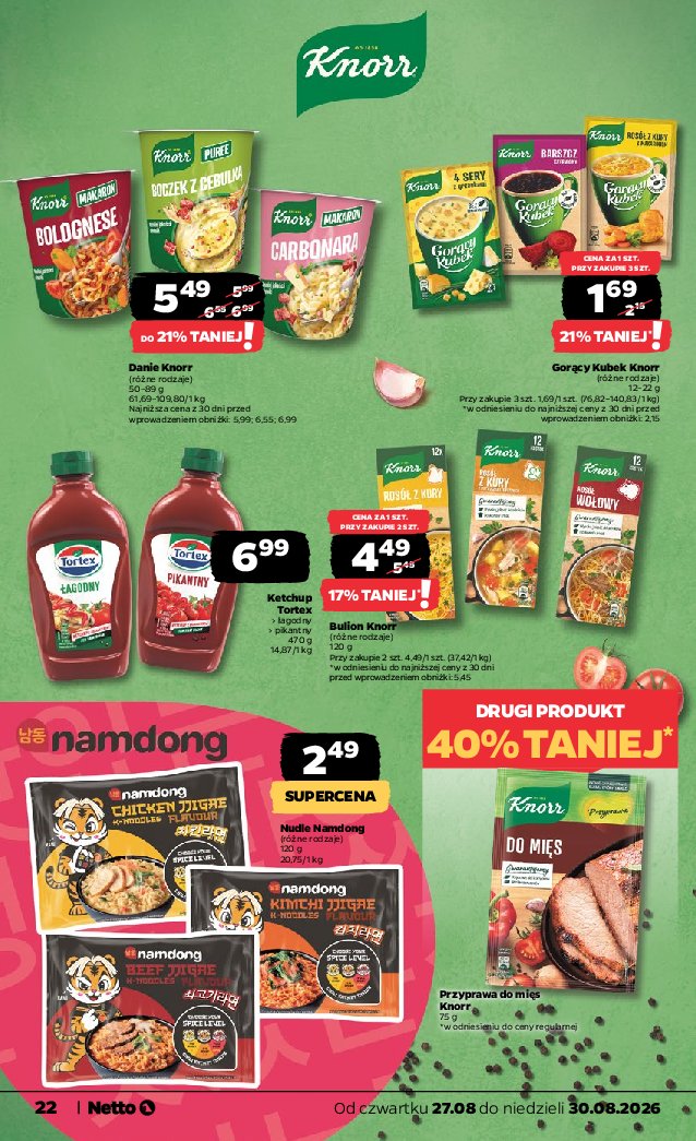 Gazetka Netto 27/08/2026 – 30/08/2026 - strona 22