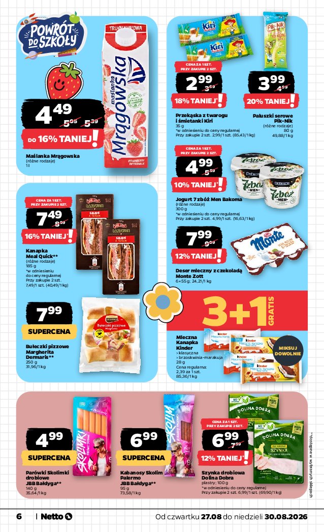 Gazetka Netto 27/08/2026 – 30/08/2026 - strona 6