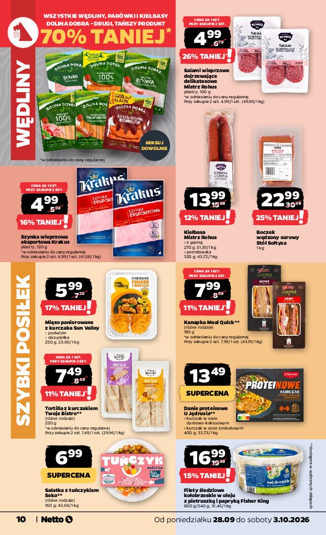 Gazetki promocyjne – wędliny - gazetki promocyjne str. 46