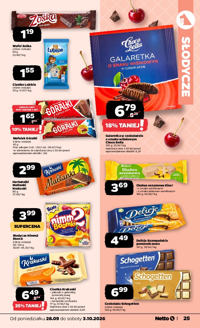 Gazetka Netto 28/09/2026 – 03/10/2026 - gazetki promocyjne str. 25