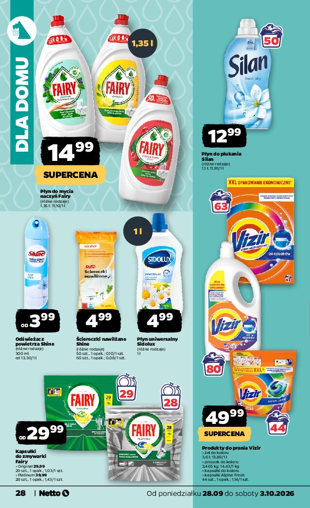 Gazetka Netto 28/09/2026 – 03/10/2026 - gazetki promocyjne str. 28