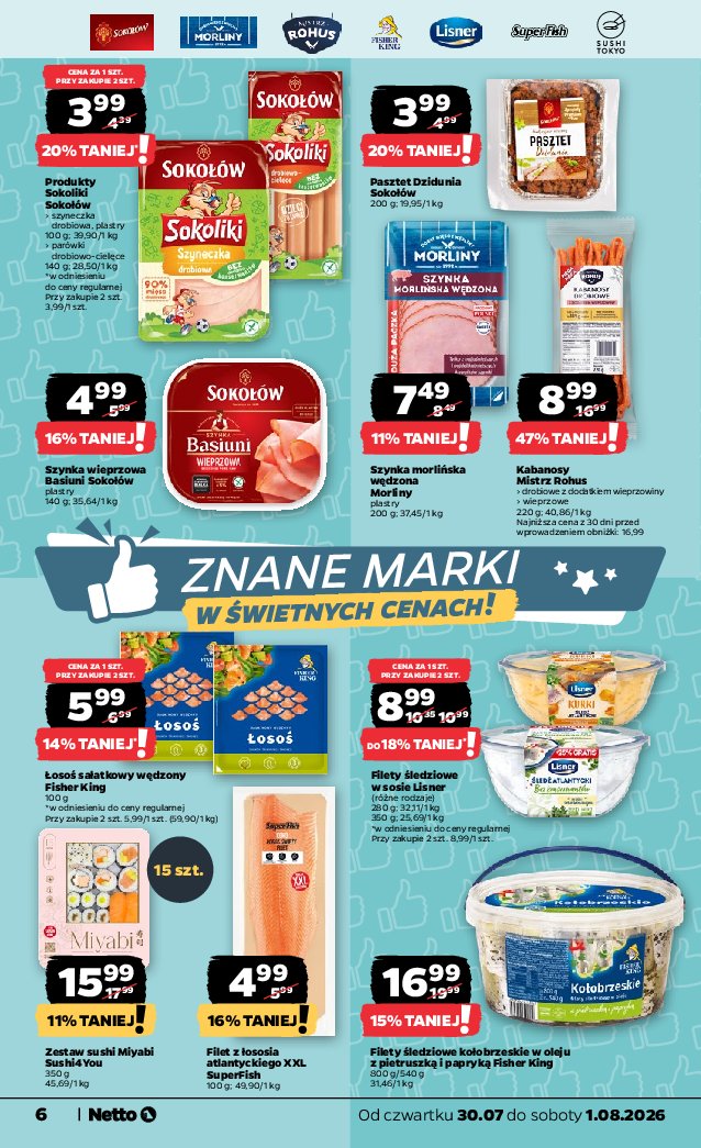 Gazetka Netto 30/07/2026 – 01/08/2026 - strona 6