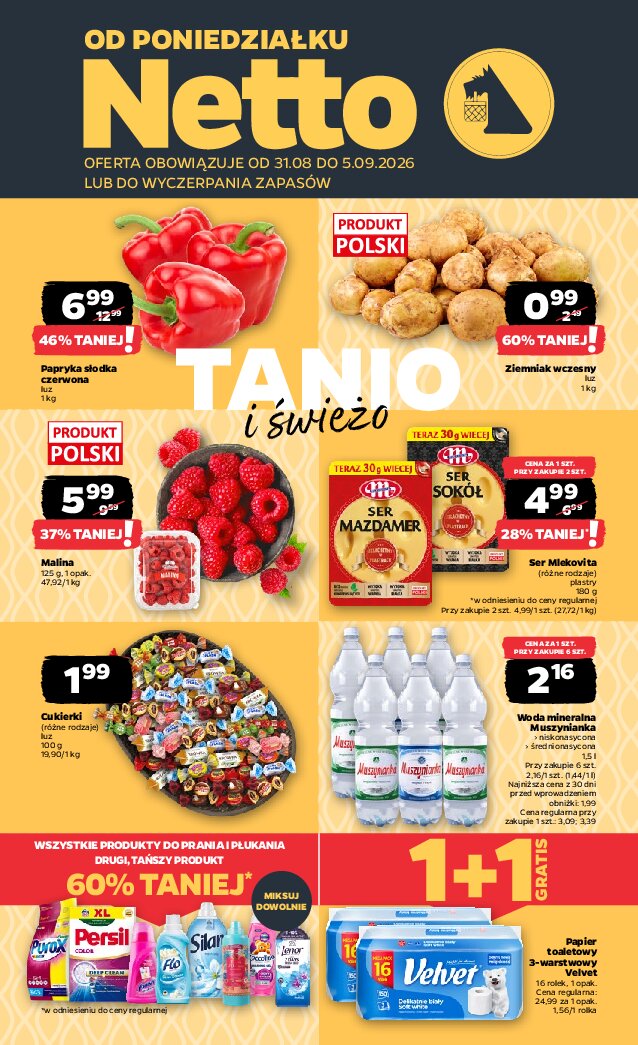 Gazetka Netto 31/08/2026 – 05/09/2026 - strona 1