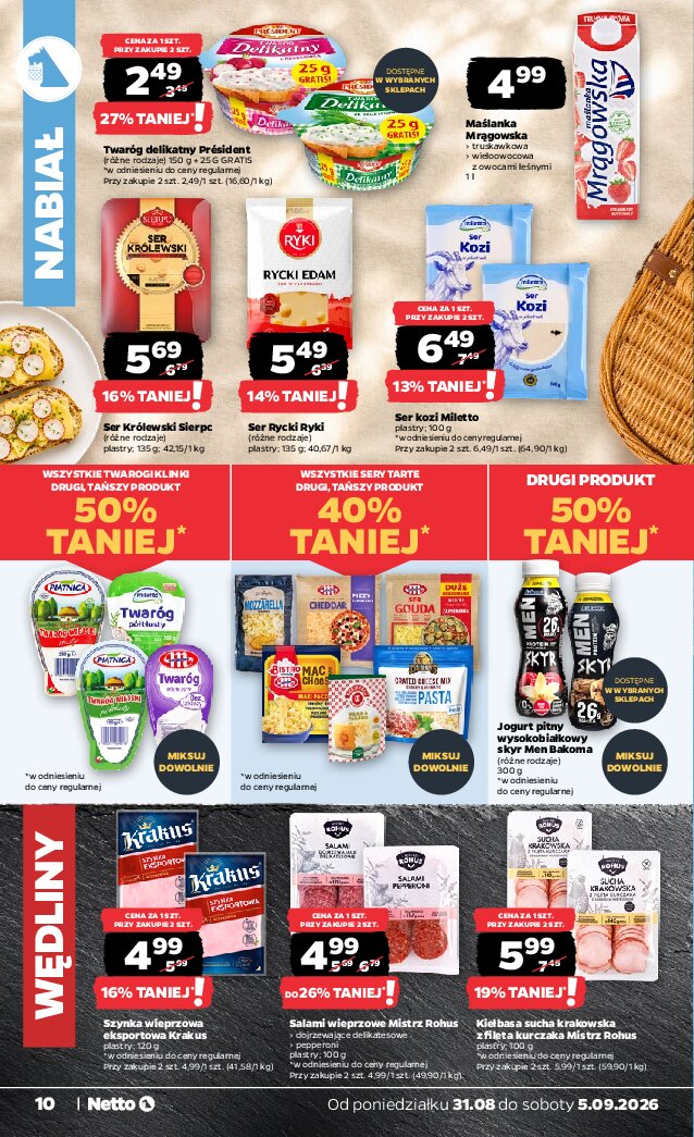 Gazetka Netto 31/08/2026 – 05/09/2026 - strona 10
