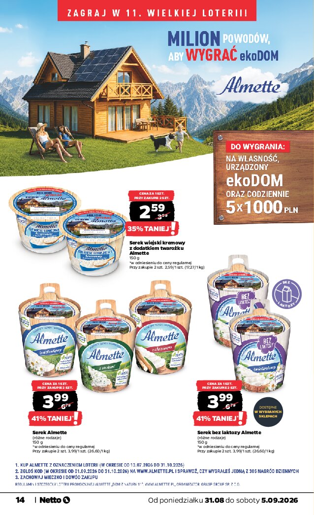 Gazetka Netto 31/08/2026 – 05/09/2026 - strona 14