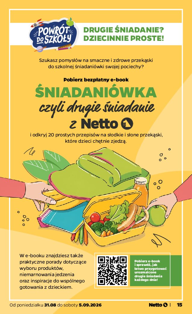 Gazetka Netto 31/08/2026 – 05/09/2026 - strona 15