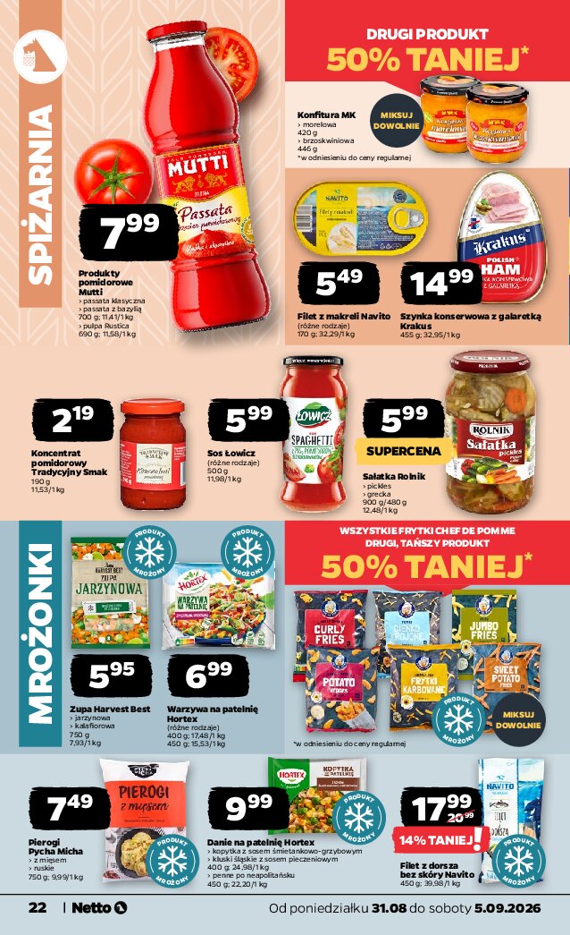 Gazetka Netto 31/08/2026 – 05/09/2026 - strona 22