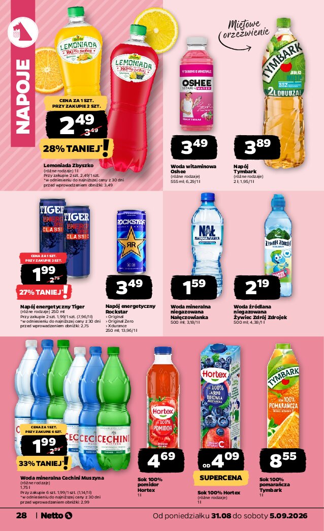 Gazetka Netto 31/08/2026 – 05/09/2026 - strona 28