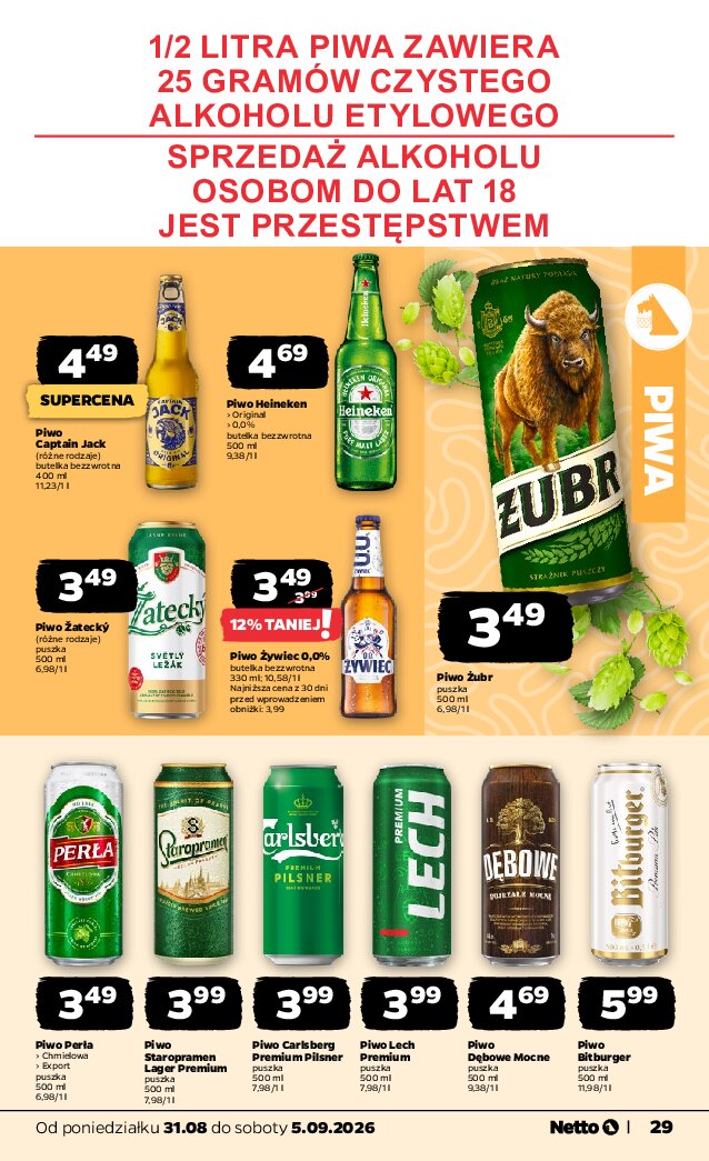 Gazetka Netto 31/08/2026 – 05/09/2026 - strona 29