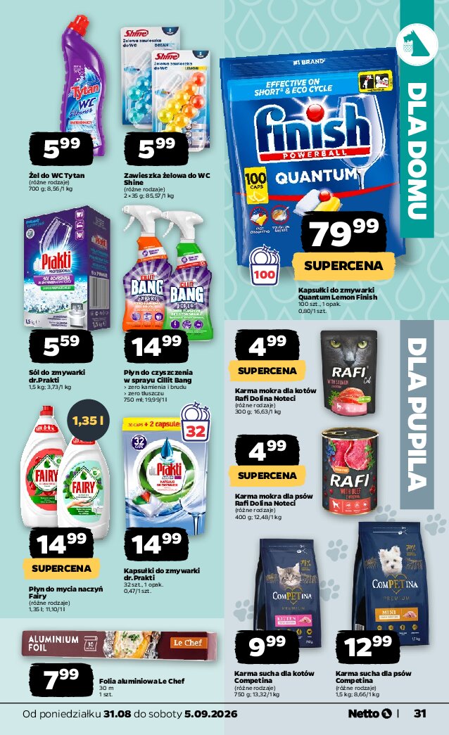 Gazetka Netto 31/08/2026 – 05/09/2026 - strona 31