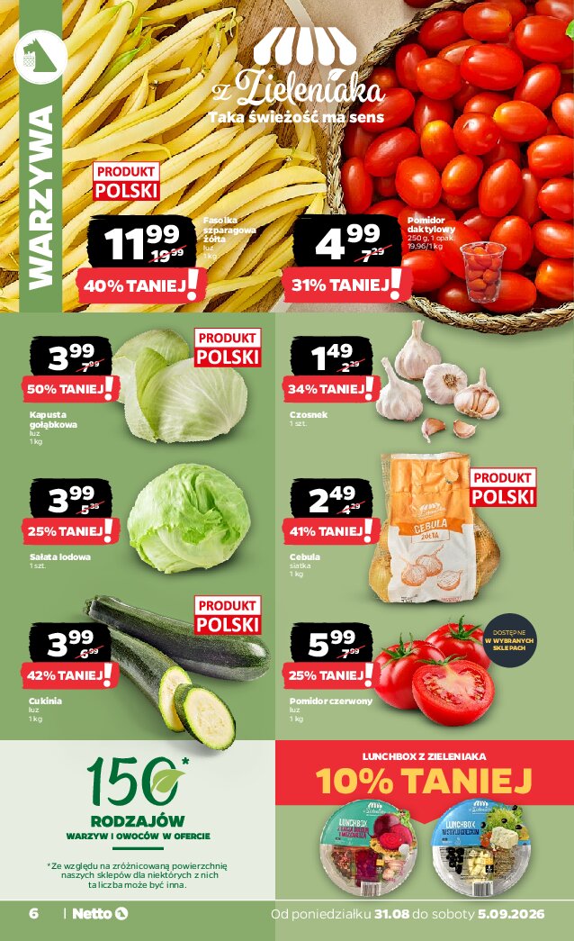 Gazetka Netto 31/08/2026 – 05/09/2026 - strona 6