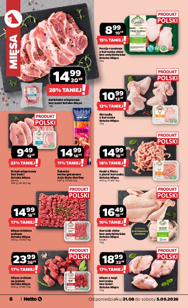 Gazetka Netto 31/08/2026 – 05/09/2026 - strona 8
