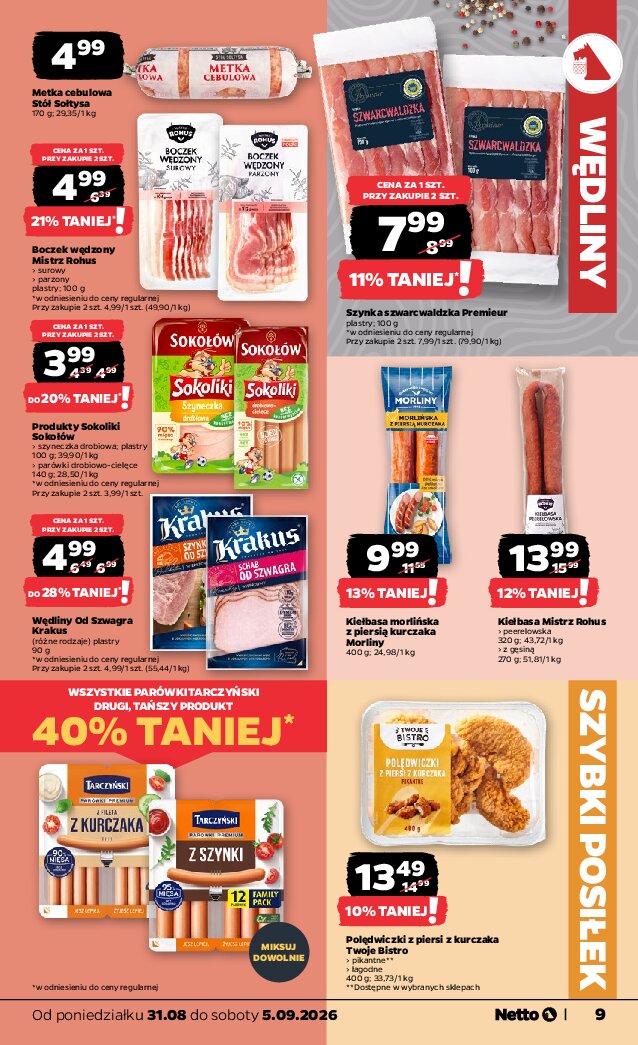 Gazetka Netto 31/08/2026 – 05/09/2026 - strona 9