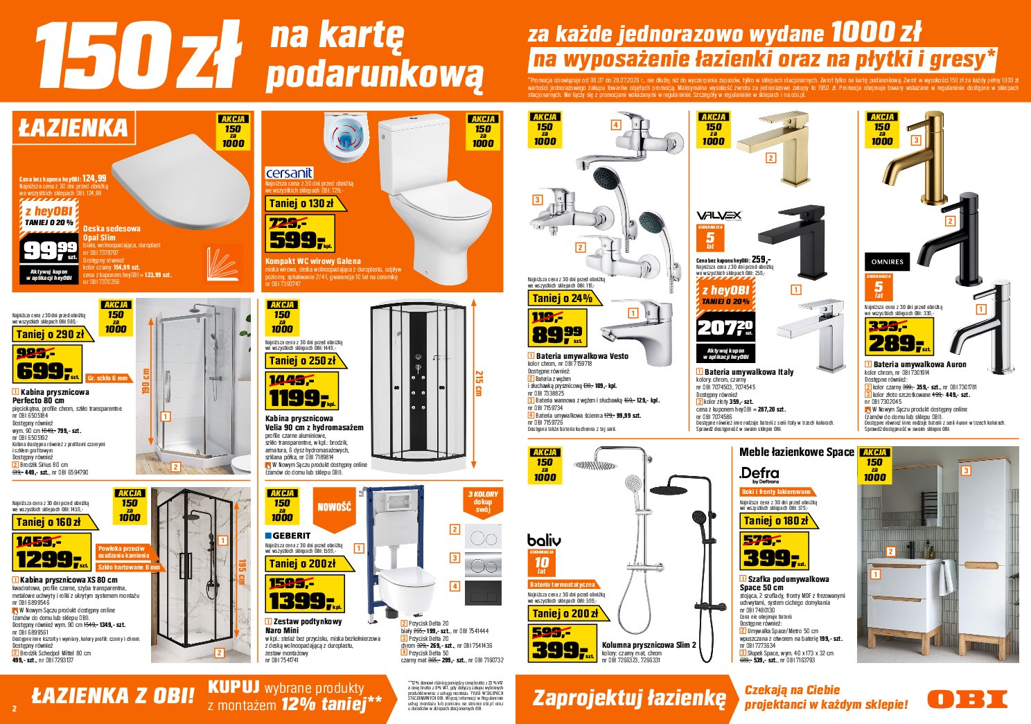 Gazetka Obi 08/07/2026 – 28/07/2026 - gazetki promocyjne str. 2