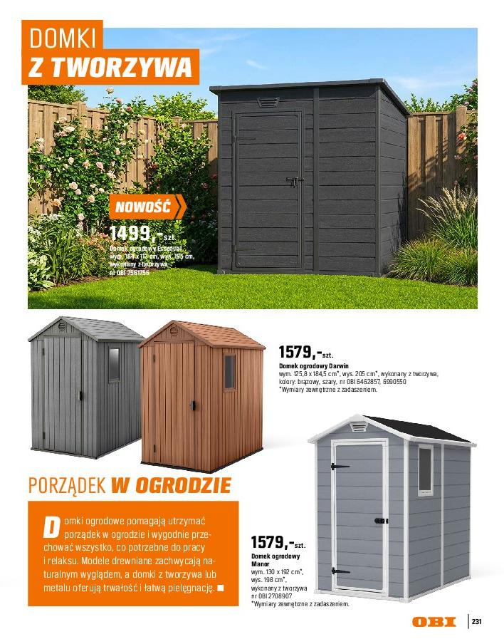Gazetka Obi 16/03/2026 – 31/08/2026 - gazetki promocyjne str. 231