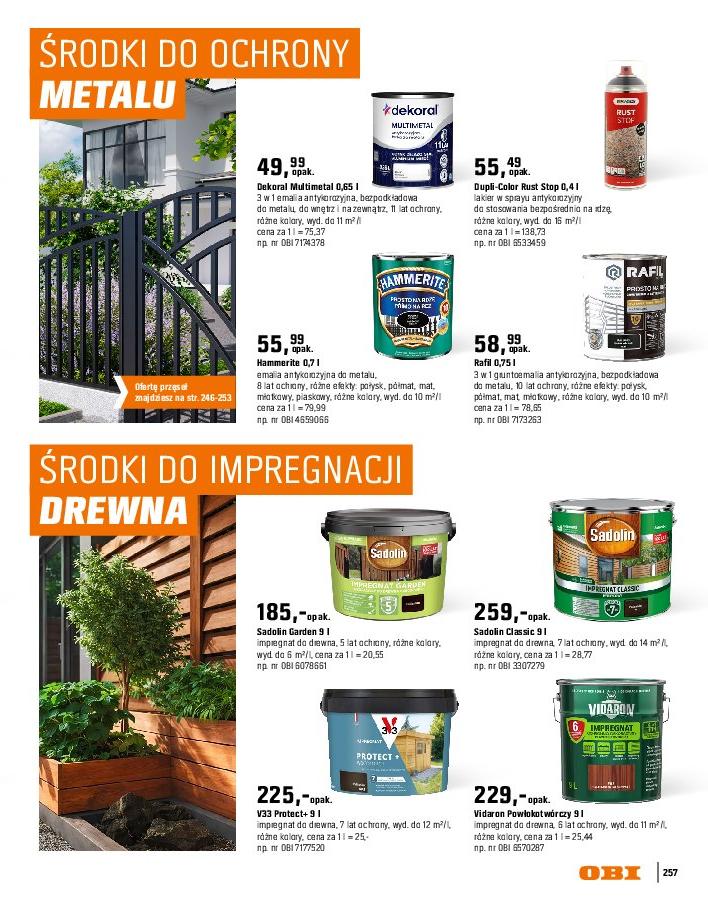 Gazetka Obi 16/03/2026 – 31/08/2026 - gazetki promocyjne str. 257