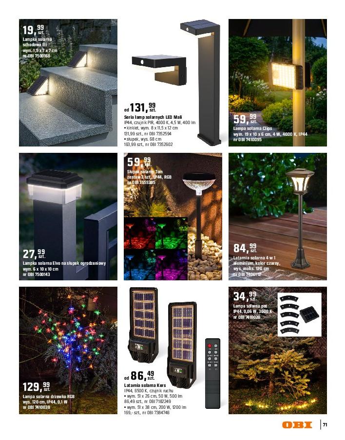 Gazetka Obi 16/03/2026 – 31/08/2026 - gazetki promocyjne str. 71