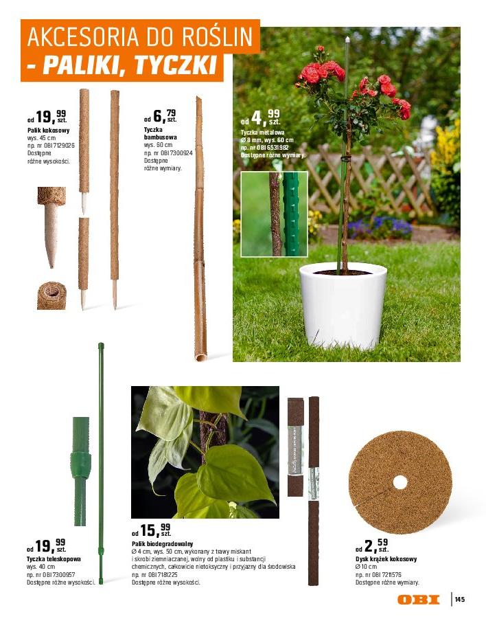Gazetka Obi 16/03/2026 – 31/08/2026 - gazetki promocyjne str. 145