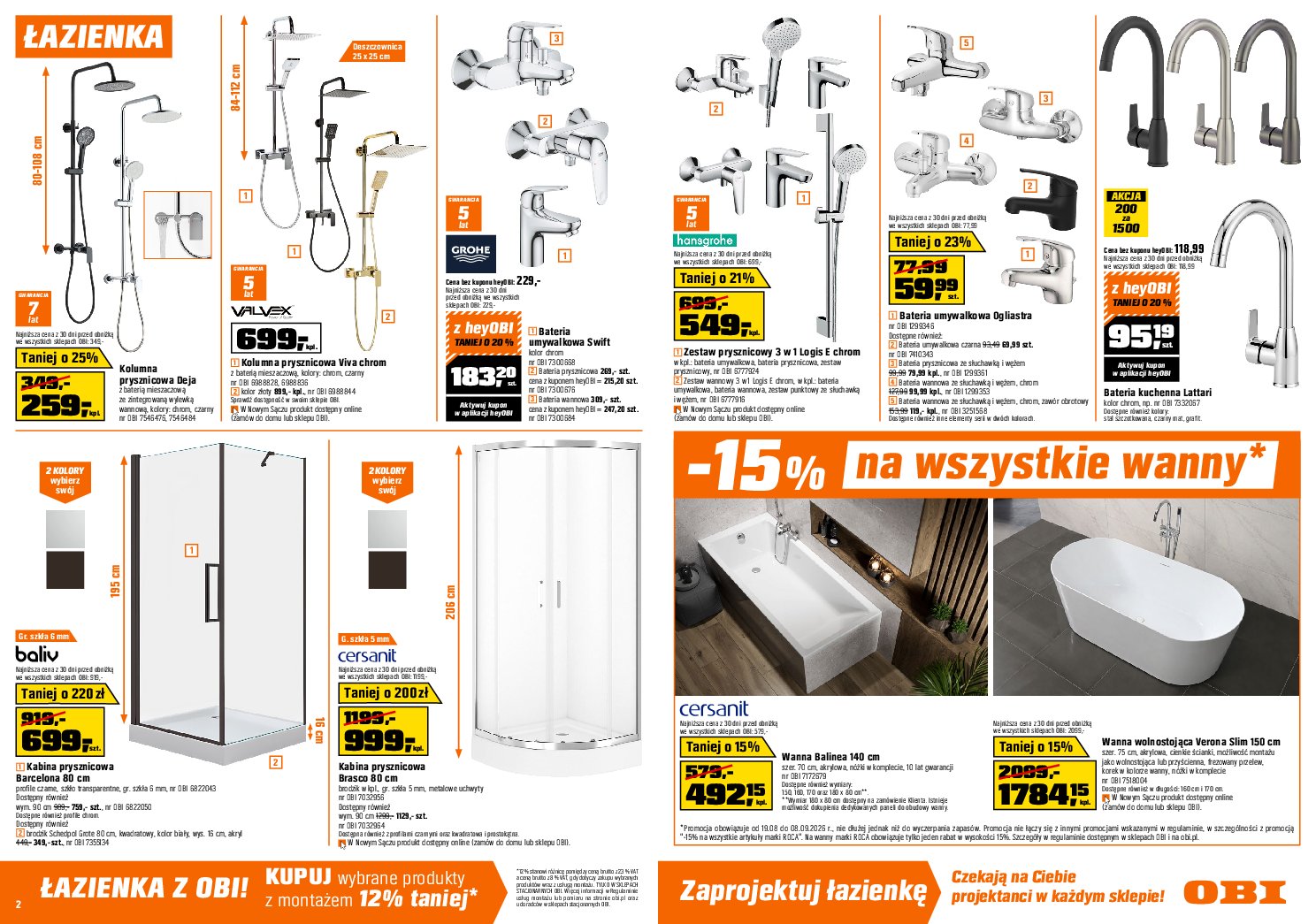 Gazetka Obi 19/08/2026 – 08/09/2026 - gazetki promocyjne str. 2