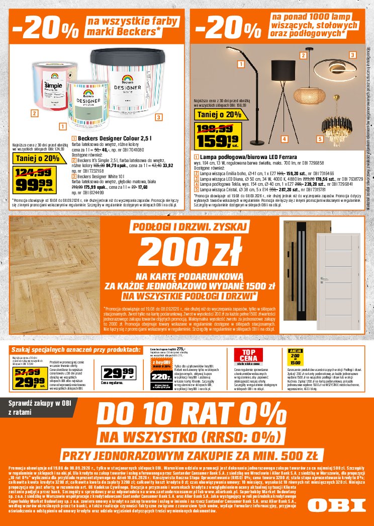 Gazetka Obi 19/08/2026 – 08/09/2026 - gazetki promocyjne str. 9