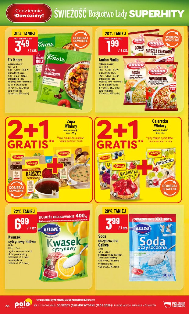 Gazetka Polomarket 05/08/2026 – 11/08/2026 - strona 38