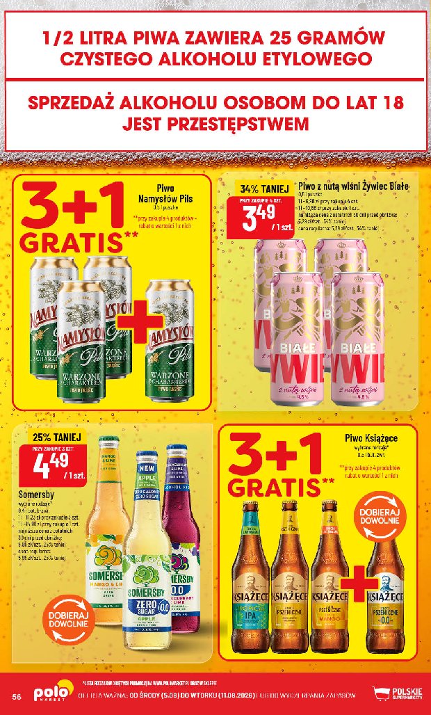 Gazetka Polomarket 05/08/2026 – 11/08/2026 - strona 56