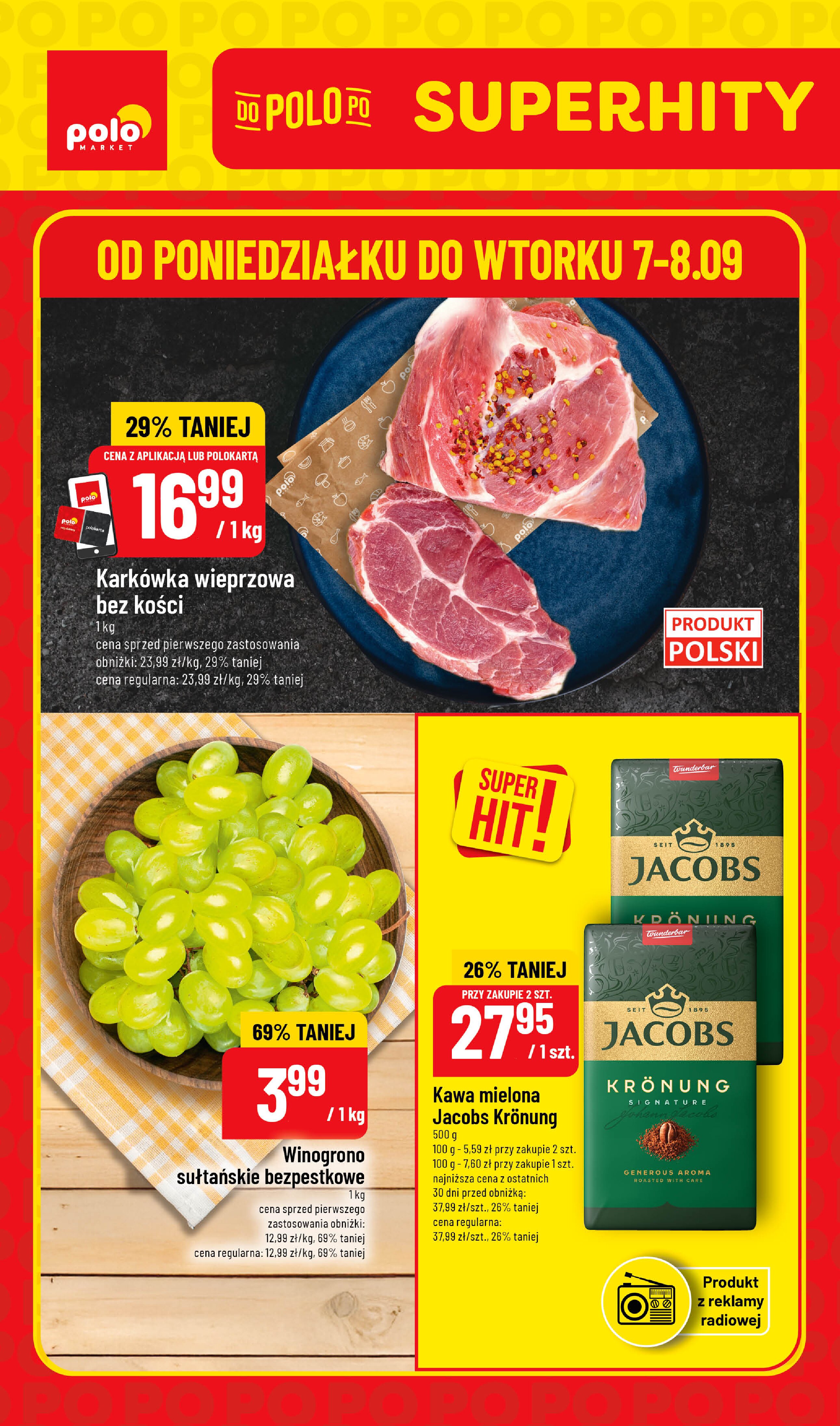 Gazetka Polomarket 07/09/2026 – 08/09/2026 - gazetki promocyjne str. 1