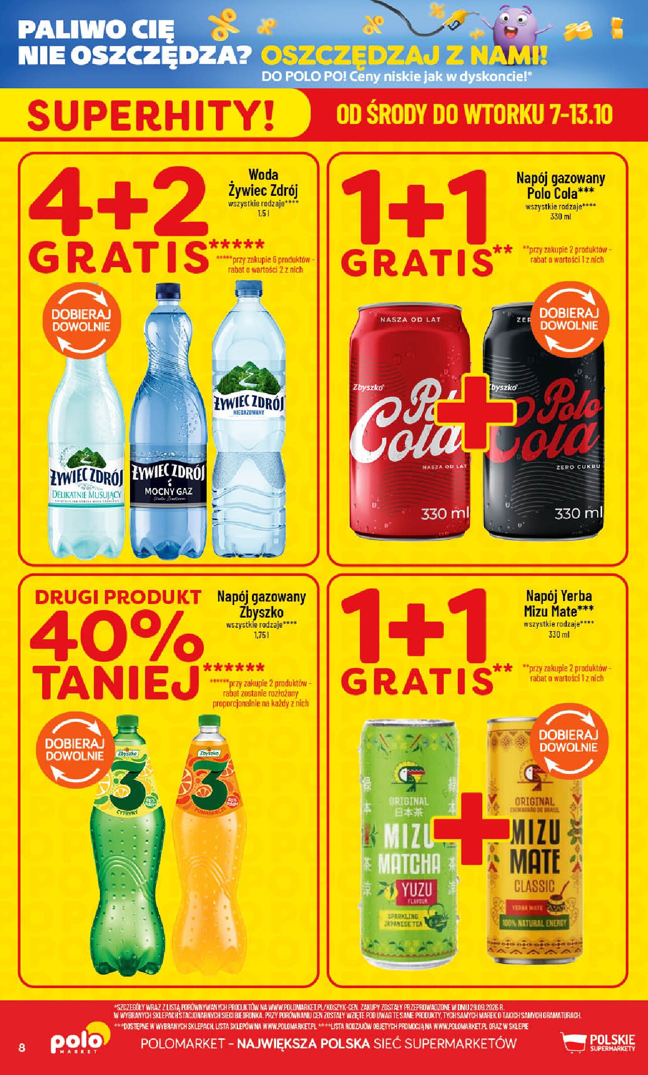Gazetki promocyjne – napoje - gazetki promocyjne str. 34