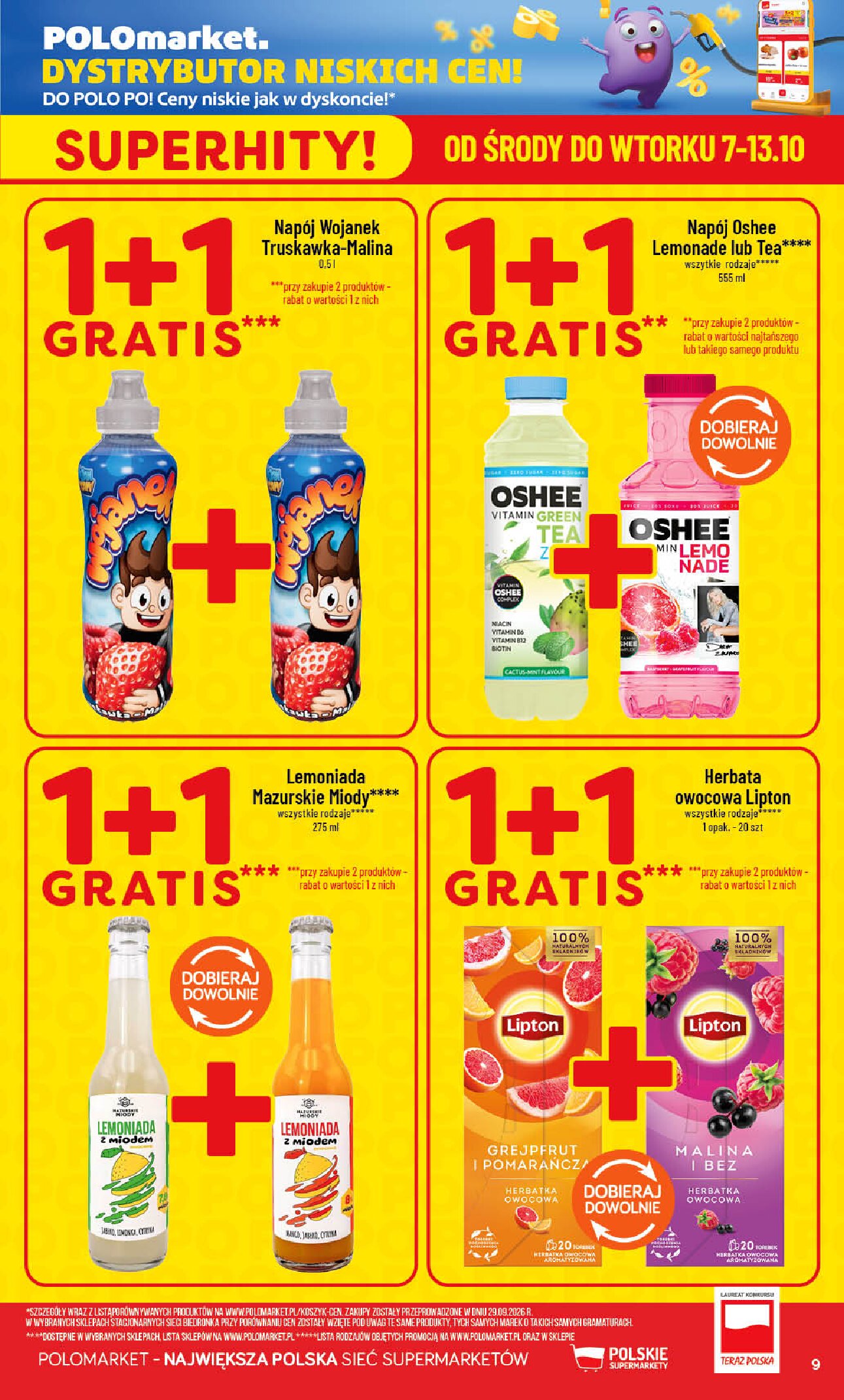 Gazetki promocyjne – napoje - gazetki promocyjne str. 35