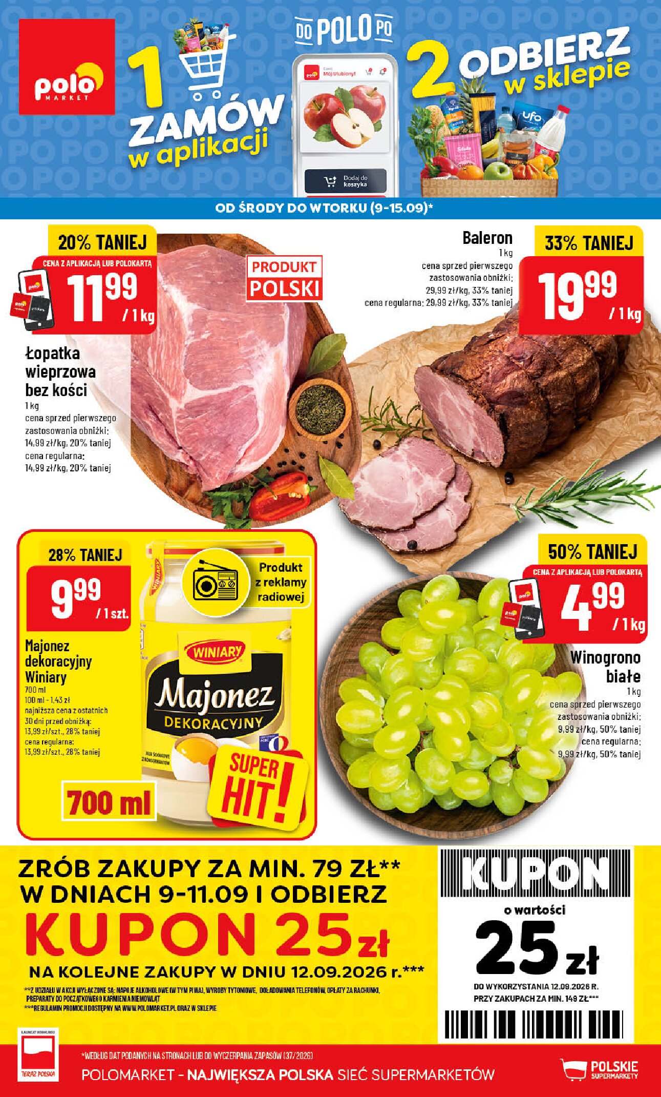 Gazetka Polomarket 09/09/2026 – 15/09/2026 - gazetki promocyjne str. 1