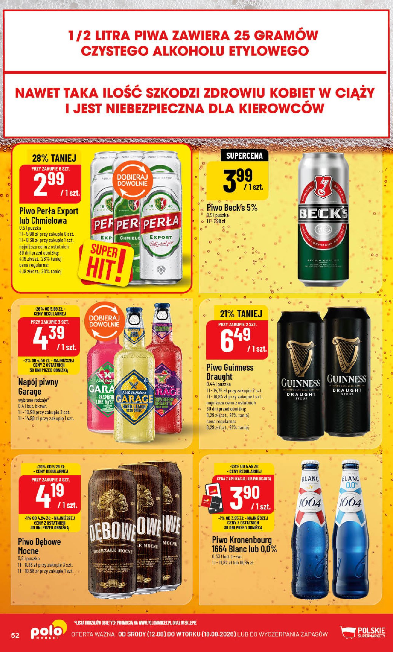 Gazetka Polomarket 12/08/2026 – 18/08/2026 - gazetki promocyjne str. 52