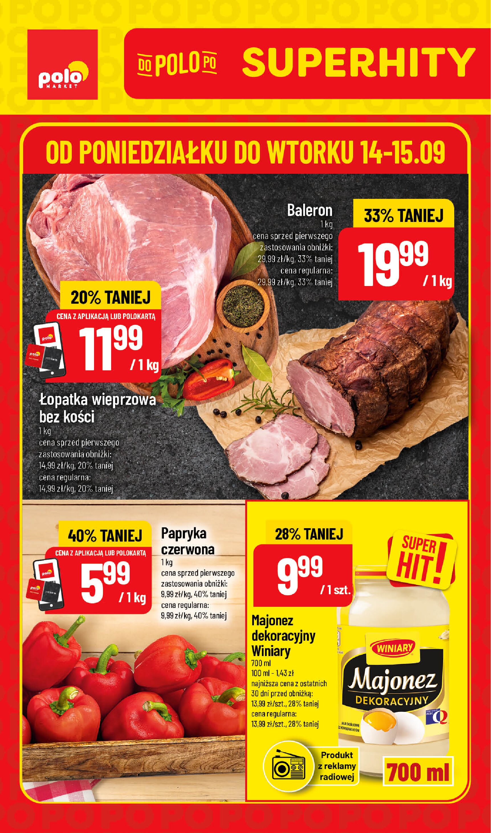 Gazetka Polomarket 14/09/2026 – 15/09/2026