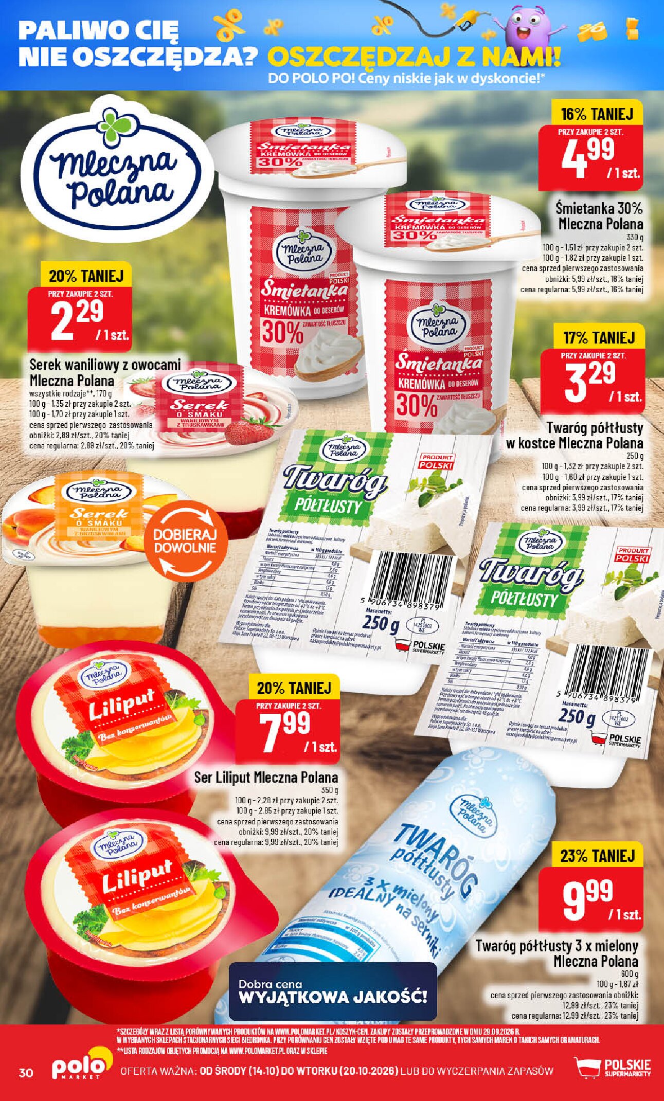 Gazetki promocyjne – nabiał - gazetki promocyjne str. 64
