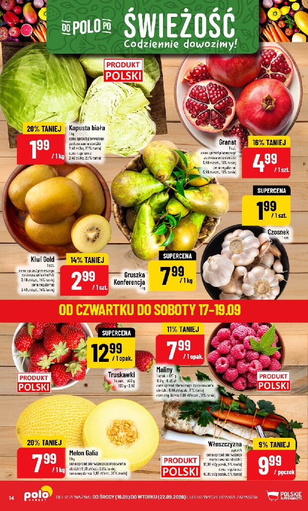 Gazetka Polomarket 16/09/2026 – 22/09/2026 - gazetki promocyjne str. 14