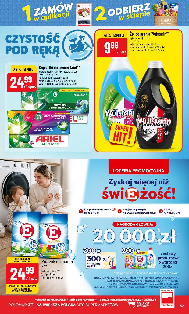 Środki do prania - gazetki promocyjne str. 34
