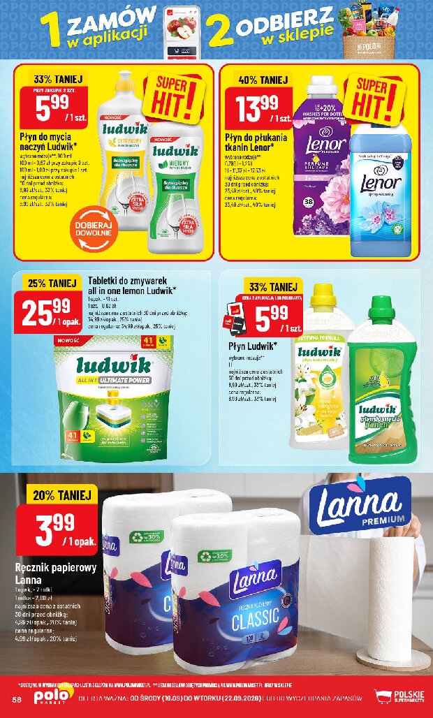 Środki do prania - gazetki promocyjne str. 35