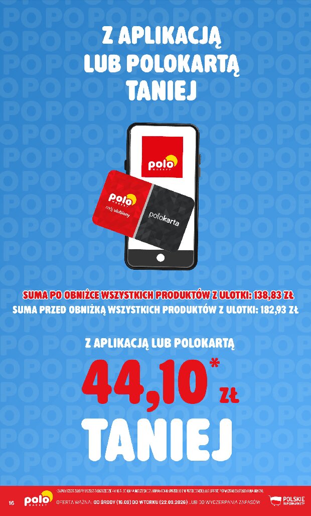 Gazetka Polomarket 16/09/2026 – 22/09/2026 - gazetki promocyjne str. 16